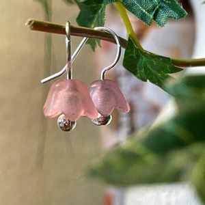 Bell Shaped Floral Earrings